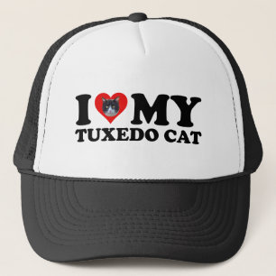 Casquette I Love My Tuxedo Cat