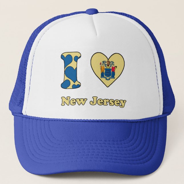 Casquette I love New Jersey (Devant)