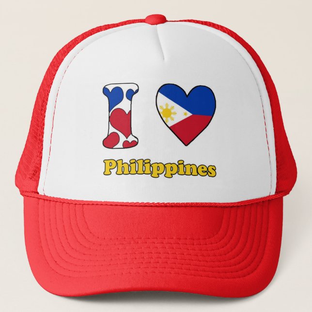 Casquette I Love Philippines (Devant)