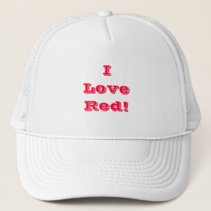 Casquette I Love Red