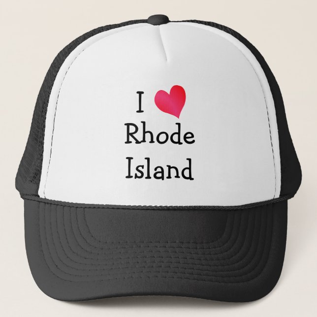Casquette I Love Rhode Island (Devant)