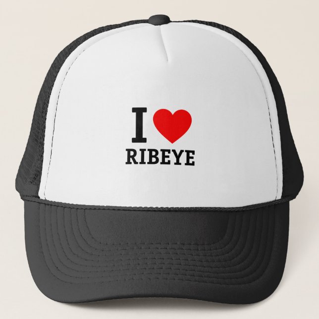 Casquette I Love Ribeye (Devant)
