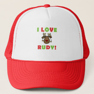 Casquette I Love Rudy Tshirts et cadeaux