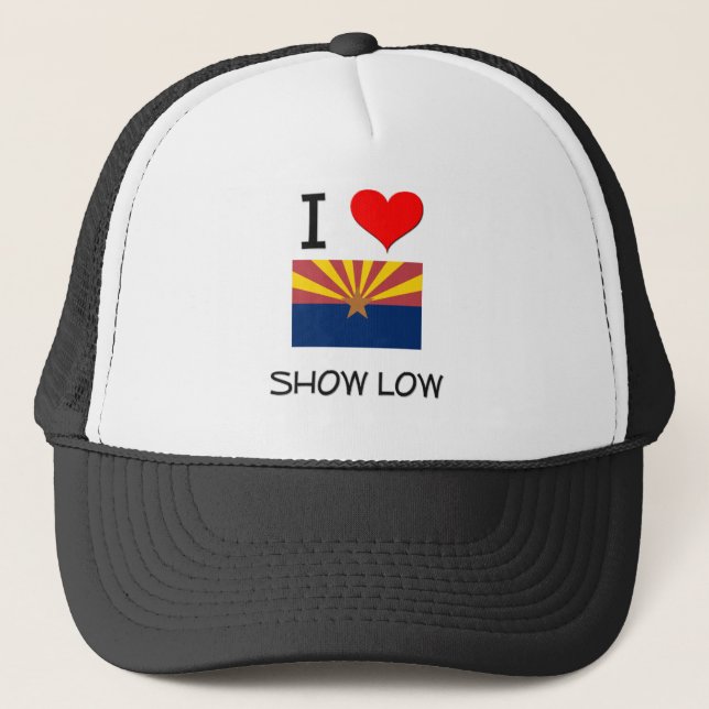 Casquette I Love SHOW FAIBLE Arizona (Devant)