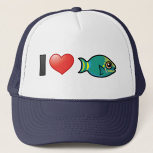 Casquette I Love Stoplight Parrotfish