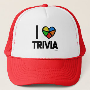 Casquette I Love Trivia Fun Epic Game Night Design