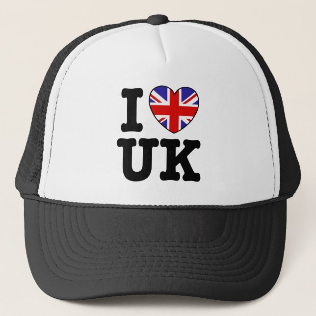 Casquette I Love UK (Devant)