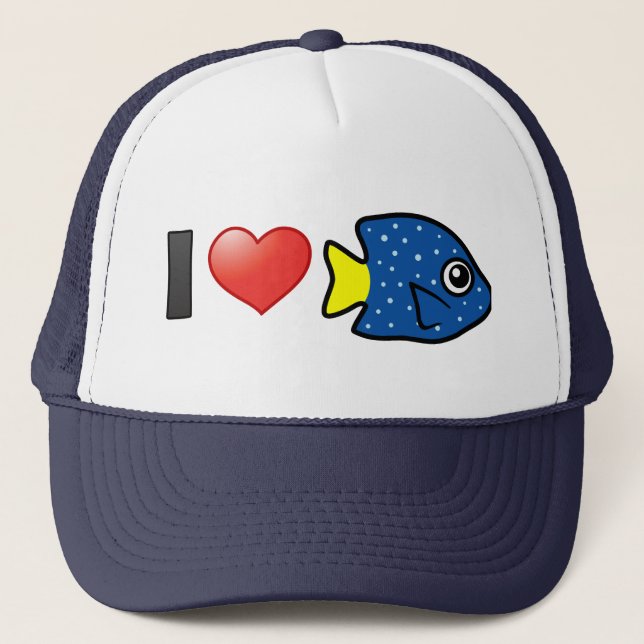 Casquette I Love Yellowtail Damselfish (Devant)
