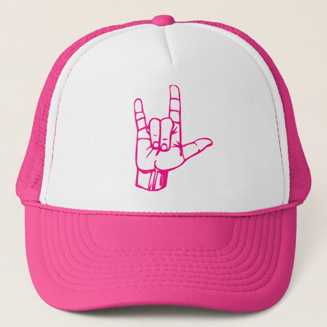 Casquette I Love You Sign Language (Devant)