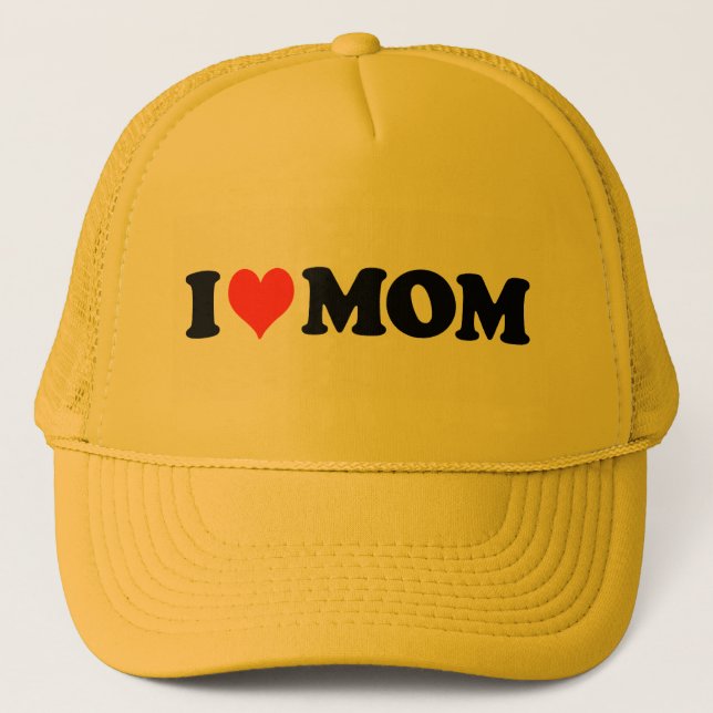 Casquette I maman de coeur (Devant)