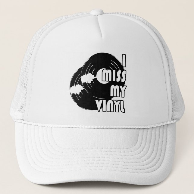 CASQUETTE I MLLE MY VINYL (Devant)
