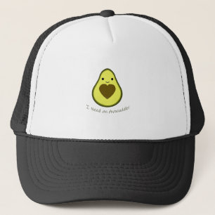 Casquette I Need an Avocuddle Cute Kawaii Avocado