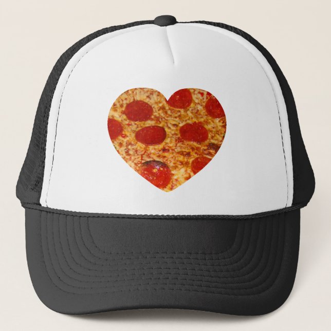 Casquette I pizza de coeur (Devant)