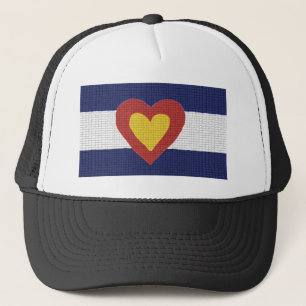 Casquette I produits de drapeau du Colorado de coeur !