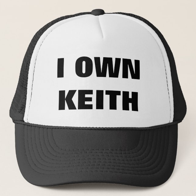 CASQUETTE I PROPRE KEITH (Devant)