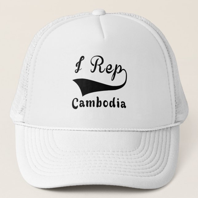 Casquette I représentant Cambodge (Devant)