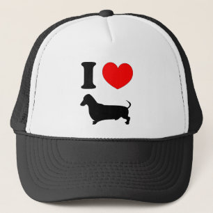 Casquette I teckel de coeur