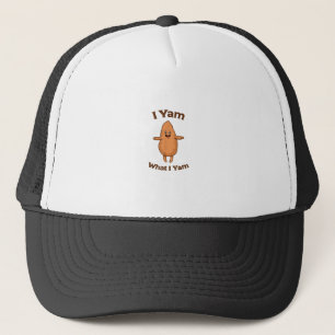 Casquette I Yam What I Yam Dancing Sweet Potato Thanksgiving