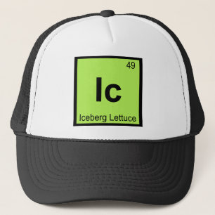 Casquette Ic - Chimie de la laitue iceberg Tableau périodiqu