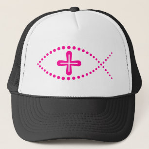Casquette Ichthus Pink Christian Fish