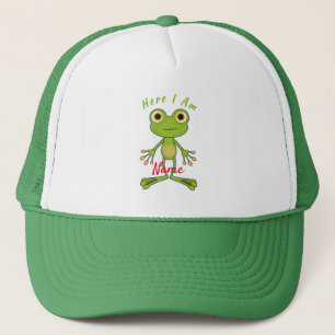 Casquette Ici, je suis une jolie grenouille Thunder_Cove
