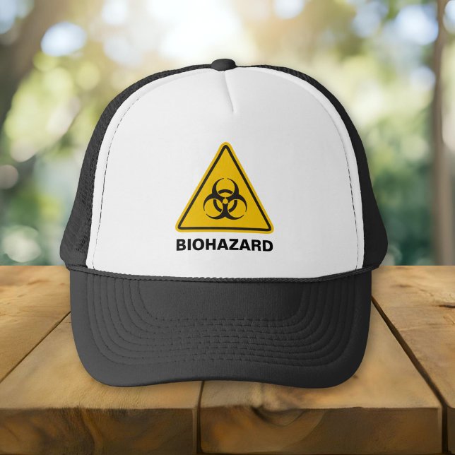 Casquette Icône de risque biologique (Créateur téléchargé)