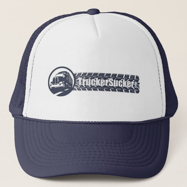 Casquette Icône TruckerSucker - chapeau de camionneur - bleu (Devant)