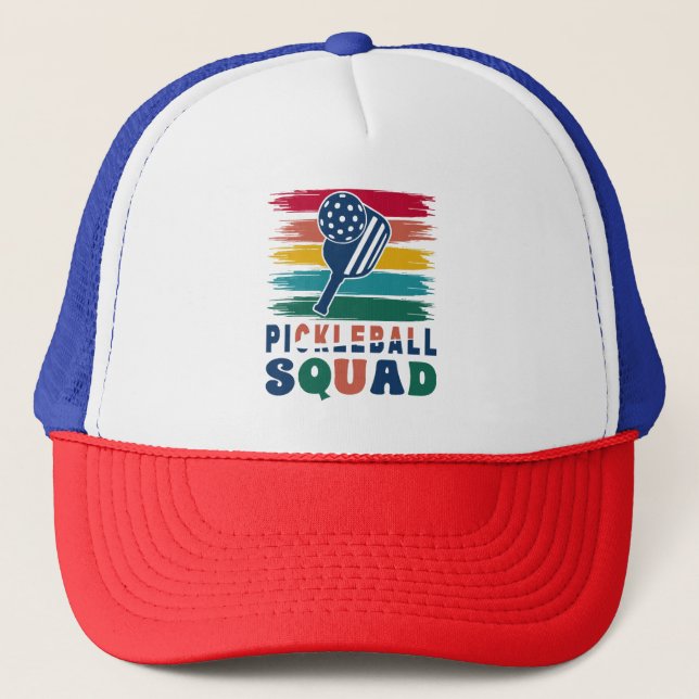 Casquette Idée cadeau pour joueurs de pickleball (Devant)