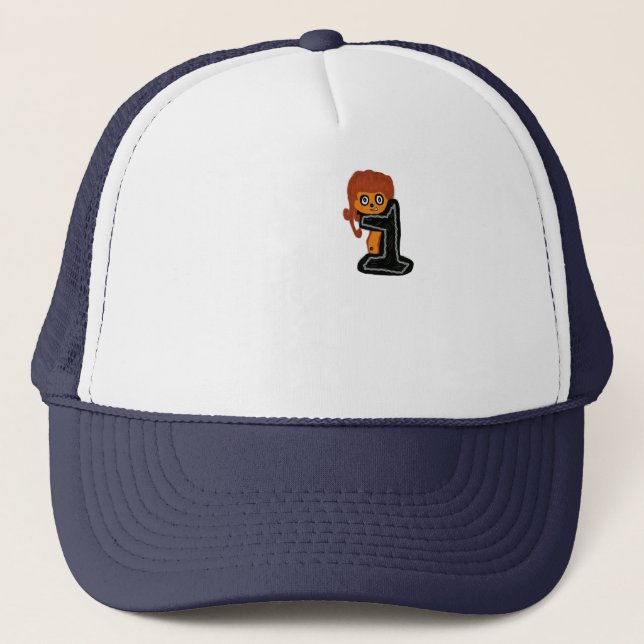 Casquette idée Dessin N1 caractères art numérique T-shirt (Devant)