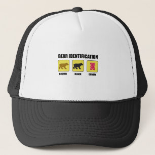 Casquette Identification de l'ours Funny
