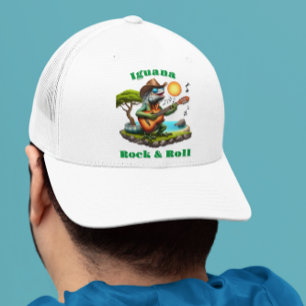 Casquette Iguana Serenading Rock Dweller
