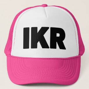 Casquette IKR Écart de texte