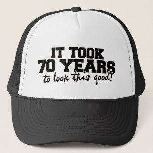Casquette Il a fallu 70 ans pour avoir l'air si bon