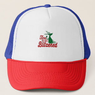 Casquette Il est temps de se faire Blitzened Christmas Reind