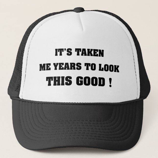 Casquette Il m'a fallu des années pour voir ça (Devant)