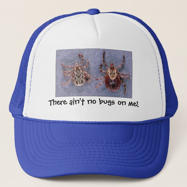 Casquette Il n'y a aucun insecte sur moi ! (Devant)