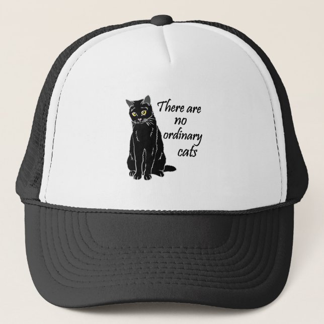 Casquette Il N'Y A Pas De Chats Ordinaires (Devant)
