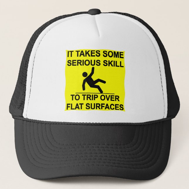 Casquette Il prend la compétence sérieuse au voyage (Devant)
