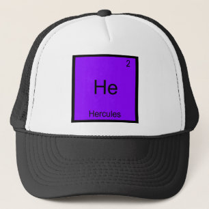 Casquette Il - Tee Symbole d'élément de chimie drôle d'Hercu