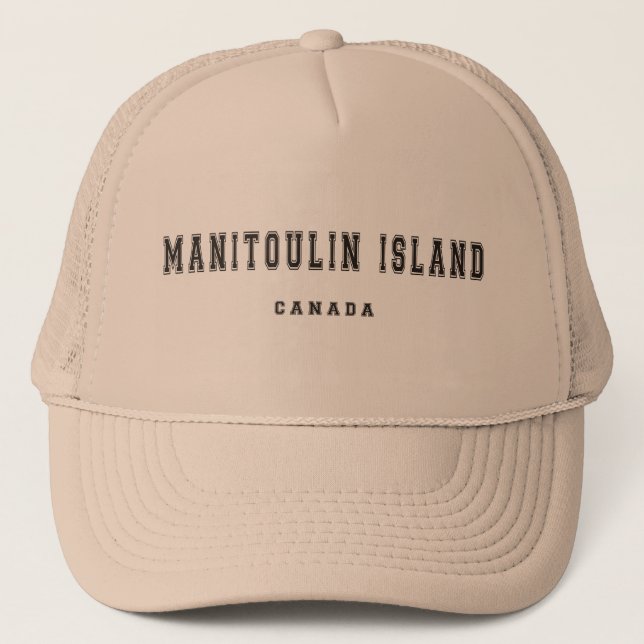 Casquette Île Canada de Manitoulin (Devant)