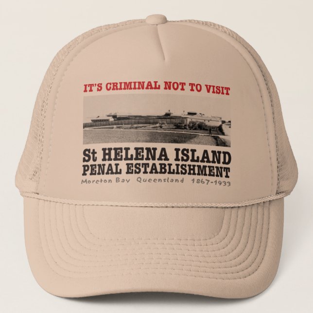 Casquette Île de la Ste.Hélène (Devant)