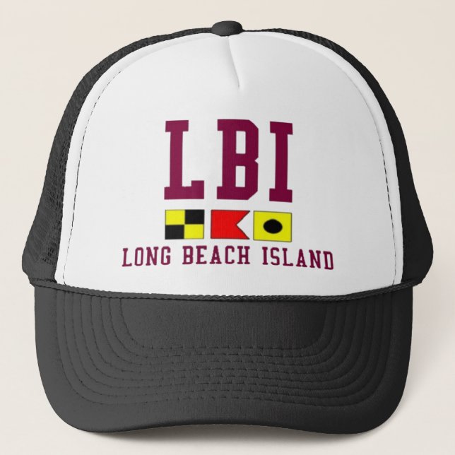 Casquette Île de Long Beach (Devant)