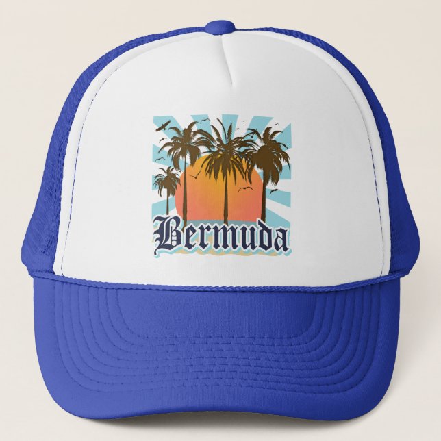 Casquette Île des souvenirs des Bermudes (Devant)
