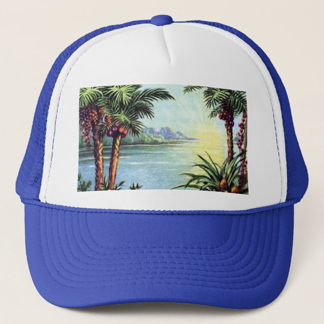 Casquette Île vintage (Devant)