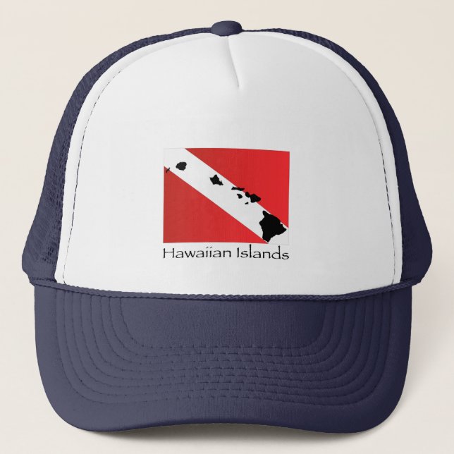 Casquette Îles hawaïennes de piqué (Devant)