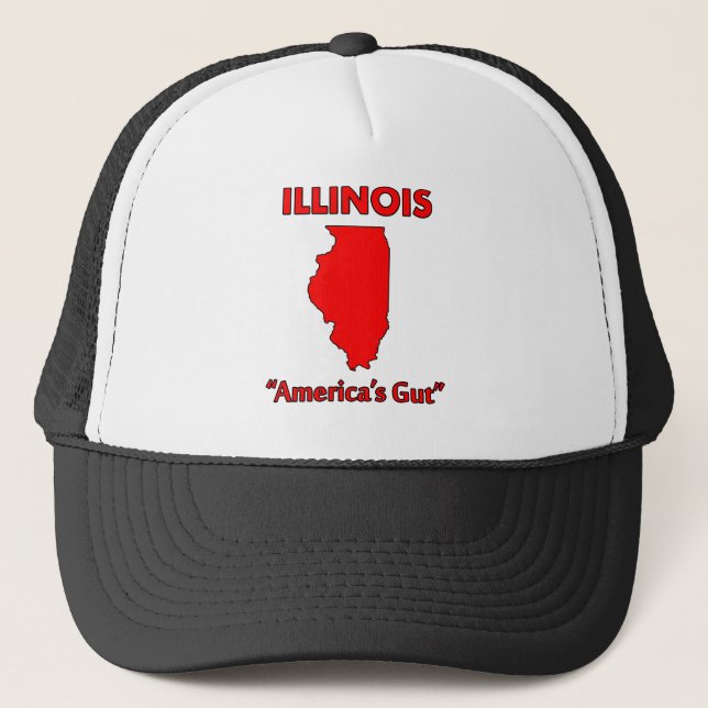 Casquette Illinois - Le Ventre de l'Amérique (Devant)