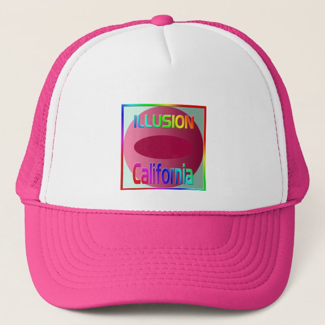 casquette "ILLUSION California" (Devant)