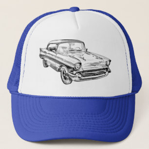 Casquette Illustration 1957 de Bel Air de Chevy