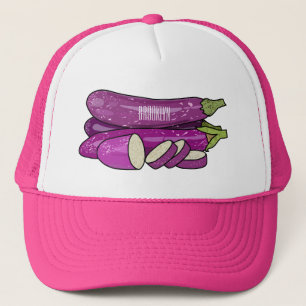 Casquette Illustration d'aubergine