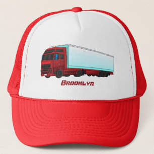 Casquette Illustration de camion roumain